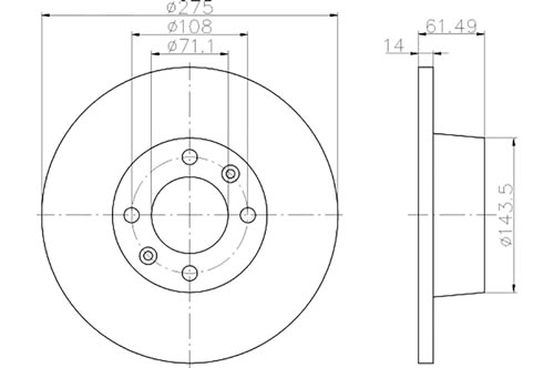 BROMSSKIVA - 2