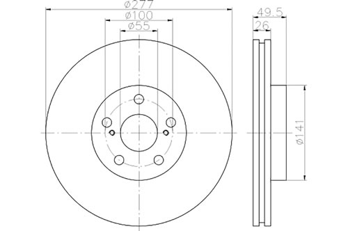 BROMSSKIVA - 2