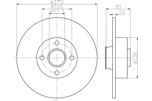 BROMSSKIVA - 2