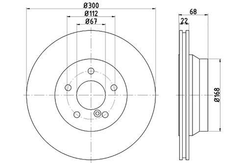 BROMSSKIVA - 2