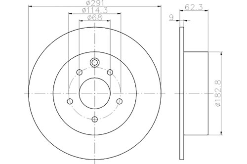 BROMSSKIVA - 2
