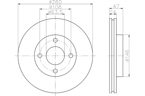 BROMSSKIVA - 2