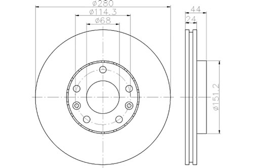BROMSSKIVA - 2
