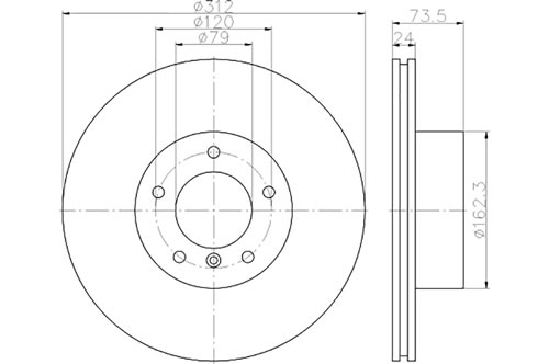 BROMSSKIVA - 2