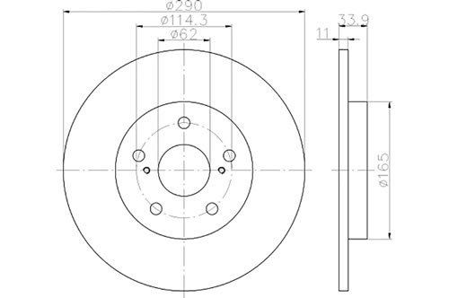 BROMSSKIVA - 2