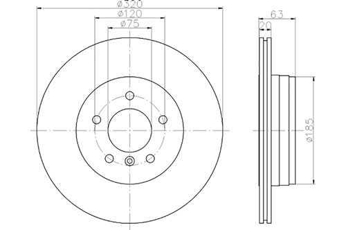 BROMSSKIVA - 2