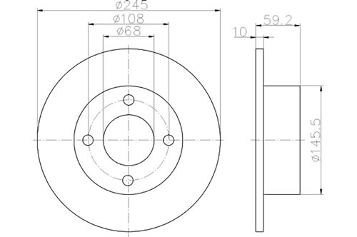 BROMSSKIVA - 2