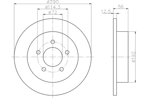 BROMSSKIVA - 2
