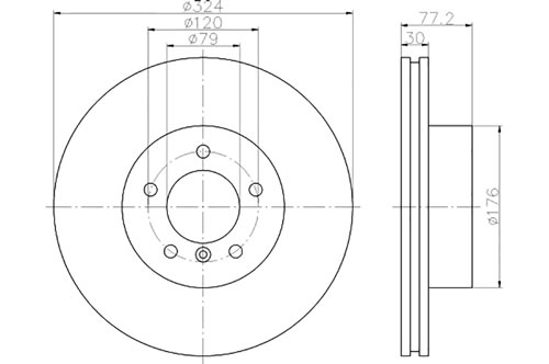 BROMSSKIVA - 2