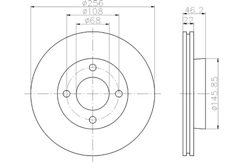 BROMSSKIVA - 2