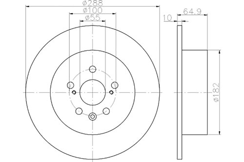 BROMSSKIVA - 2