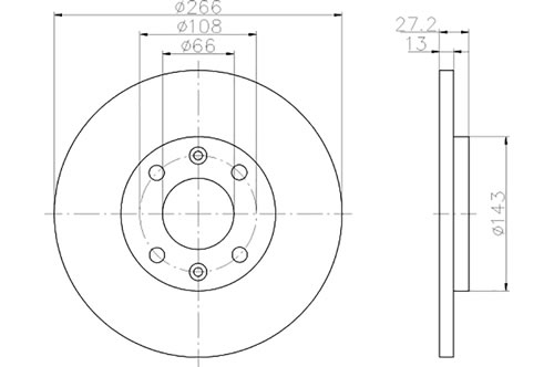 BROMSSKIVA - 2