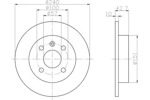 BROMSSKIVA - 2
