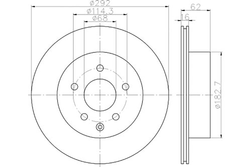 BROMSSKIVA - 2