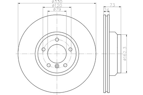 BROMSSKIVA - 2