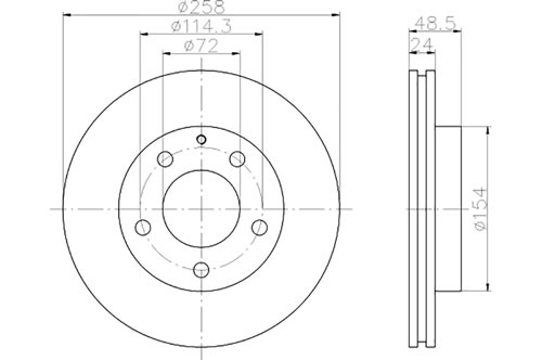 BROMSSKIVA - 2