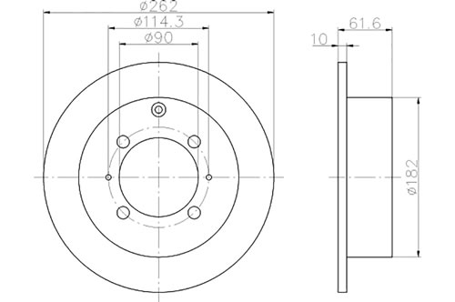 BROMSSKIVA - 2