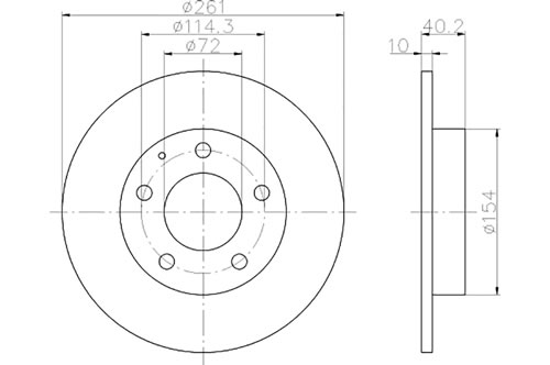 BROMSSKIVA - 2