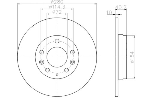 BROMSSKIVA - 2