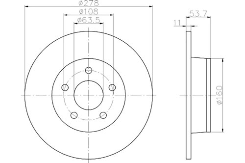 BROMSSKIVA - 2