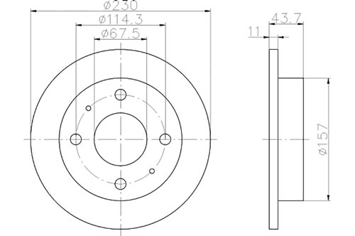 BROMSSKIVA - 2