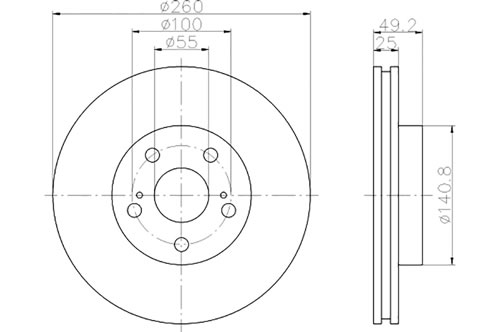 BROMSSKIVA - 2