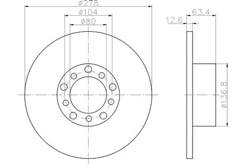 BROMSSKIVA - 2