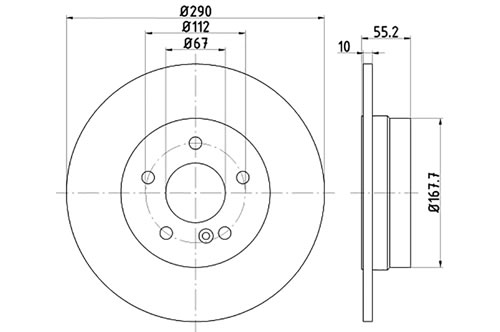 BROMSSKIVA - 2