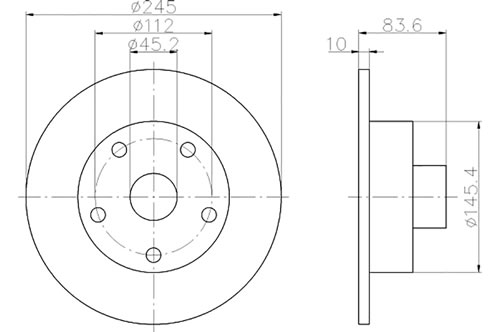 BROMSSKIVA - 2