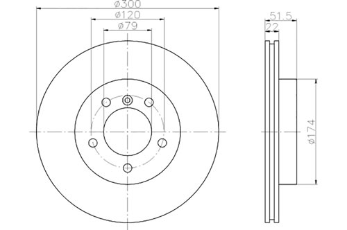 BROMSSKIVA - 2