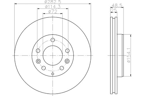 BROMSSKIVA - 2