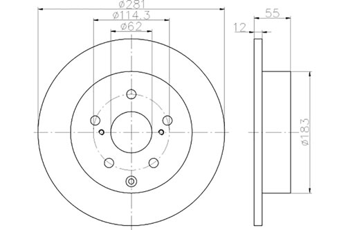 BROMSSKIVA - 2