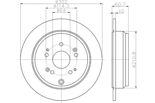 BROMSSKIVA - 2