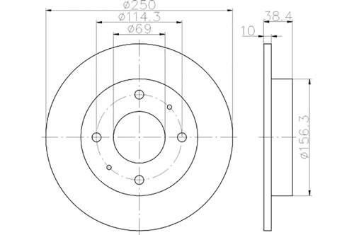 BROMSSKIVA - 2