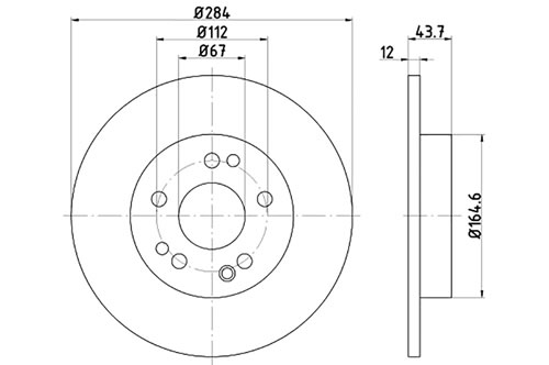 BROMSSKIVA - 2