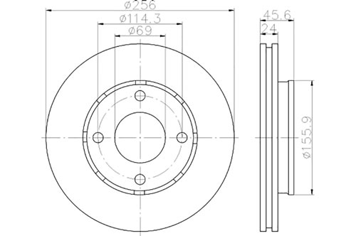 BROMSSKIVA - 2