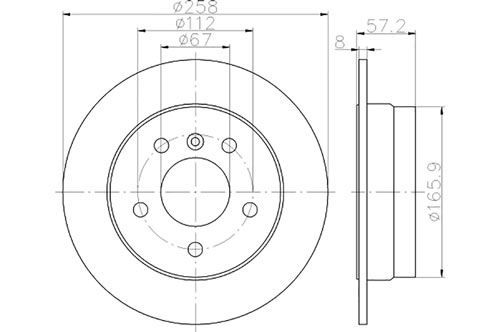 BROMSSKIVA - 2