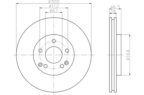 BROMSSKIVA - 2