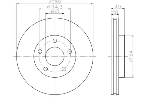 BROMSSKIVA - 2