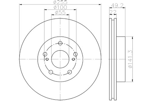 BROMSSKIVA - 2