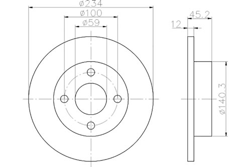 BROMSSKIVA - 2