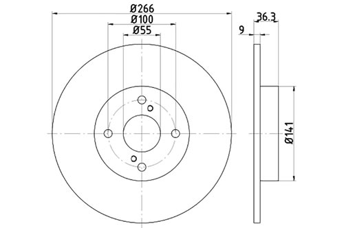 BROMSSKIVA - 2