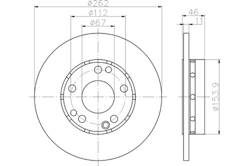 BROMSSKIVA - 2