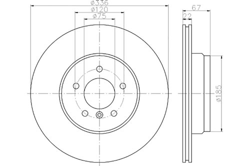 BROMSSKIVA - 2
