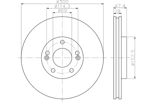BROMSSKIVA - 2