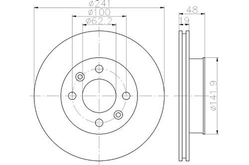 BROMSSKIVA - 2
