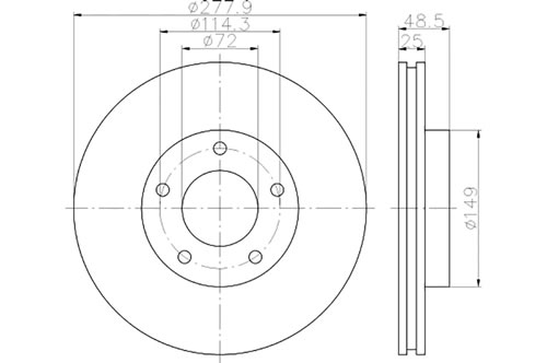 BROMSSKIVA - 2