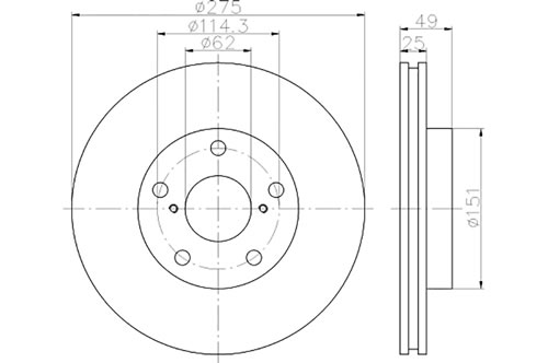 BROMSSKIVA - 2