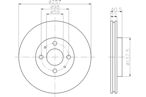 BROMSSKIVA - 2