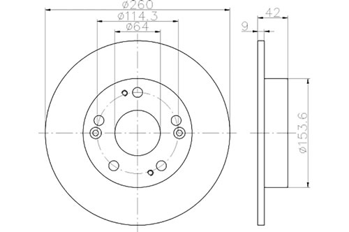 BROMSSKIVA - 2